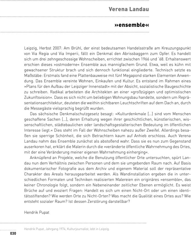 'ensemble' von Hendrik Pupat